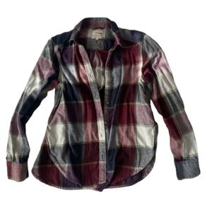 Wilfred Multicolor Plaid Button Down Shirt